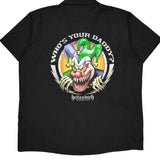 Joker Dickies Graphic Short Sleeve Shirt - 2XL Black Polyester Blend