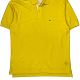 Tommy Hilfiger Polo Shirt - XL Yellow Cotton