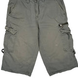 Guess Cargo Shorts - 31W 16L Grey Cotton