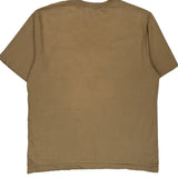 Carhartt T-Shirt - Large Brown Cotton
