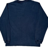 Carhartt Long Sleeve T-Shirt - Medium Blue Cotton