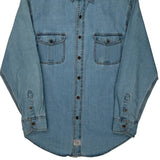 Levis Denim Shirt - Medium Blue Cotton