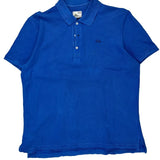 Lacoste Polo Shirt - XL Blue Cotton