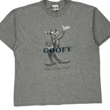 Goofy Disney T-Shirt - XL Grey Cotton