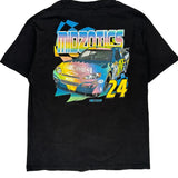24 Midzotics Nascar T-Shirt - XL Black Cotton