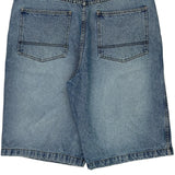 Phat Farm Denim Shorts - 34W 14L Blue Denim