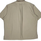 Caldwell Polo By Ralph Lauren Short Sleeve Shirt - 2XL Beige Cotton