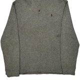 Polo By Ralph Lauren 1/4 Zip - XL Grey Cotton