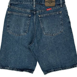 Wrangler Denim Shorts - 32W 10L Blue Cotton