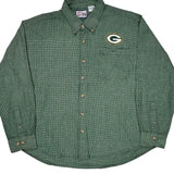 Green Bay Packers Logo Athletics Nfl Shirt - 3XL Green Cotton