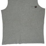 Dickies Vest - 2XL Gray Cotton Blend