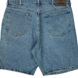 Wrangler Denim Shorts - 34W 9L Blue Denim