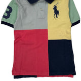 Age 8 Polo By Ralph Lauren Polo Shirt - Small Multicoloured Cotton