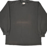 Made In USa Nike Long Sleeve T-Shirt - XL Grey Cotton