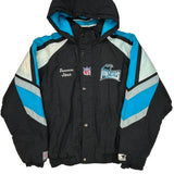 Carolina Panthers Starter Nfl Windbreaker - XL Black Nylon