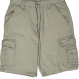 Wrangler Cargo Shorts - 30W 10L Beige Cotton
