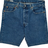 Levis Denim Shorts - 32W 9L Blue Cotton