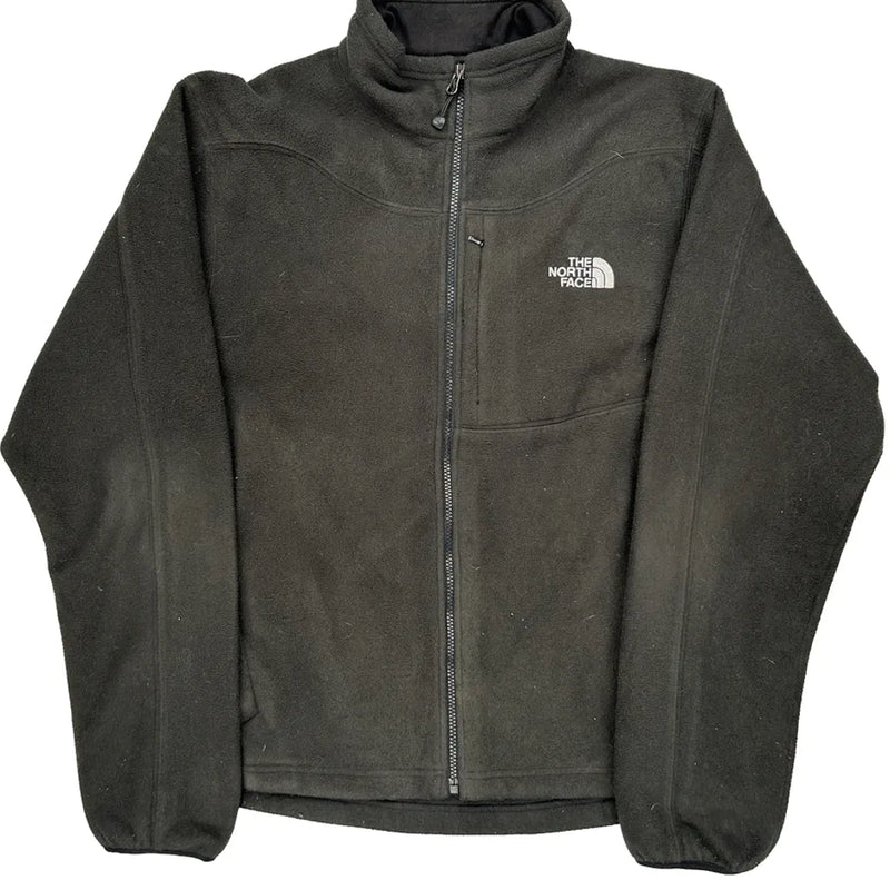 The North Face Fleece Jacket - Medium Black Polyester