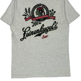 Made In USA Single Stitch Leinenkugel'S Brewing Co. Fruit Of The Loom T-Shirt - Large Grey Cotton