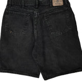 Wrangler Denim Shorts - 34W 8L Black Cotton