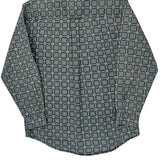 Woolrich Patterned Shirt - Medium Blue Cotton