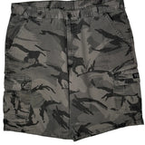 Wrangler Camo Cargo Shorts - 38W 10L Camo Cotton