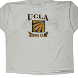 Ucla Tennis Camp Fila College T-Shirt - XL White Cotton