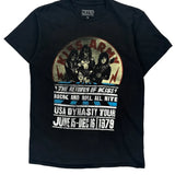 Kiss Band T-Shirt - Medium Black Cotton