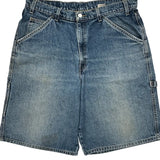 L2 Carpenter Shorts - 36W 10L Blue Denim