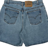 Levis Denim Shorts - 32W 7L Blue Cotton