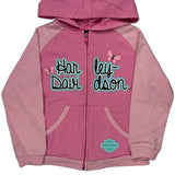 Age 4 Harley Davidson Hoodie - XS Pink Cotton