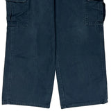 Dickies Cargo Trousers - 36W 30L Black Cotton