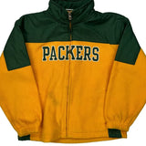 Age 6-7 Nfl Football Fleece Jacket - Small Green Polyester