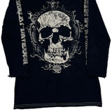 Kauai Harley-Davidson Harley Davidson Graphic Long Sleeve T-Shirt - Small Black Cotton
