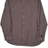 Tommy Hilfiger Checked Shirt - Large Red Cotton