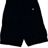 Southpole Cargo Shorts - 32″ Waist Black Cotton