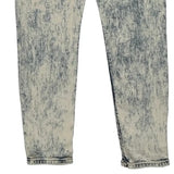 True Religion Skinny Jeans - 32W UK 10 Acid Wash Cotton