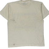 Fruit Of The Loom Single Stitch T-Shirt - Large Cream Cotton Blend