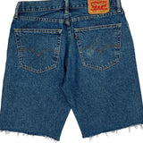 Levis Denim Shorts - 30W 11L Blue Cotton