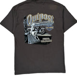 Pueblo, Colorado Harley Davidson Graphic T-Shirt - Large Grey Cotton