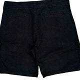 Wrangler Cargo Shorts - 37W 10L Black Cotton