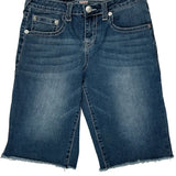 Age 16 True Religion Denim Shorts - Largew 9L Dark Wash Denim