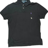 Polo By Ralph Lauren Polo Shirt - Large Black Cotton