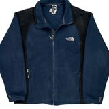 The North Face Fleece Jacket - Large Blue Polyester