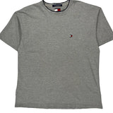 Tommy Hilfiger T-Shirt - XL Grey Cotton