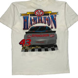 Stp Racing Tultex Nascar T-Shirt - XL White Cotton