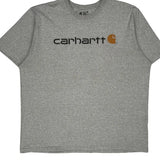 Carhartt T-Shirt - 2XL Gray Cotton