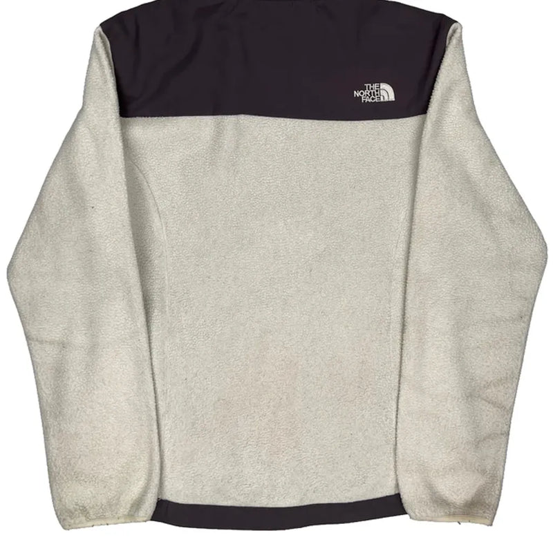 Denali The North Face Fleece Jacket - Medium Cream Polyester
