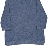Tommy Hilfiger Jumper - Large Blue Cotton Blend