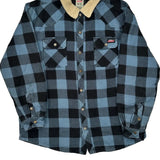 Dickies Checked Jacket - XL Black Cotton